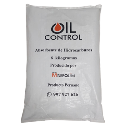 Absorbente granulado para derrames 6kg - 12kg  Oil Control