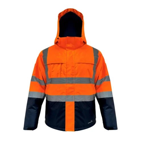 Parka térmica hombre alta visibilidad estándar Nebraska S10 SIBERIA