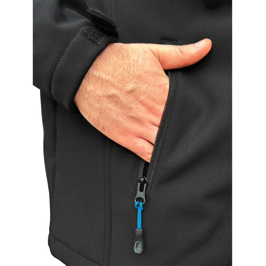 Chaqueta softshell HARBIN SIBERIA térmica y cortaviento con micropolar