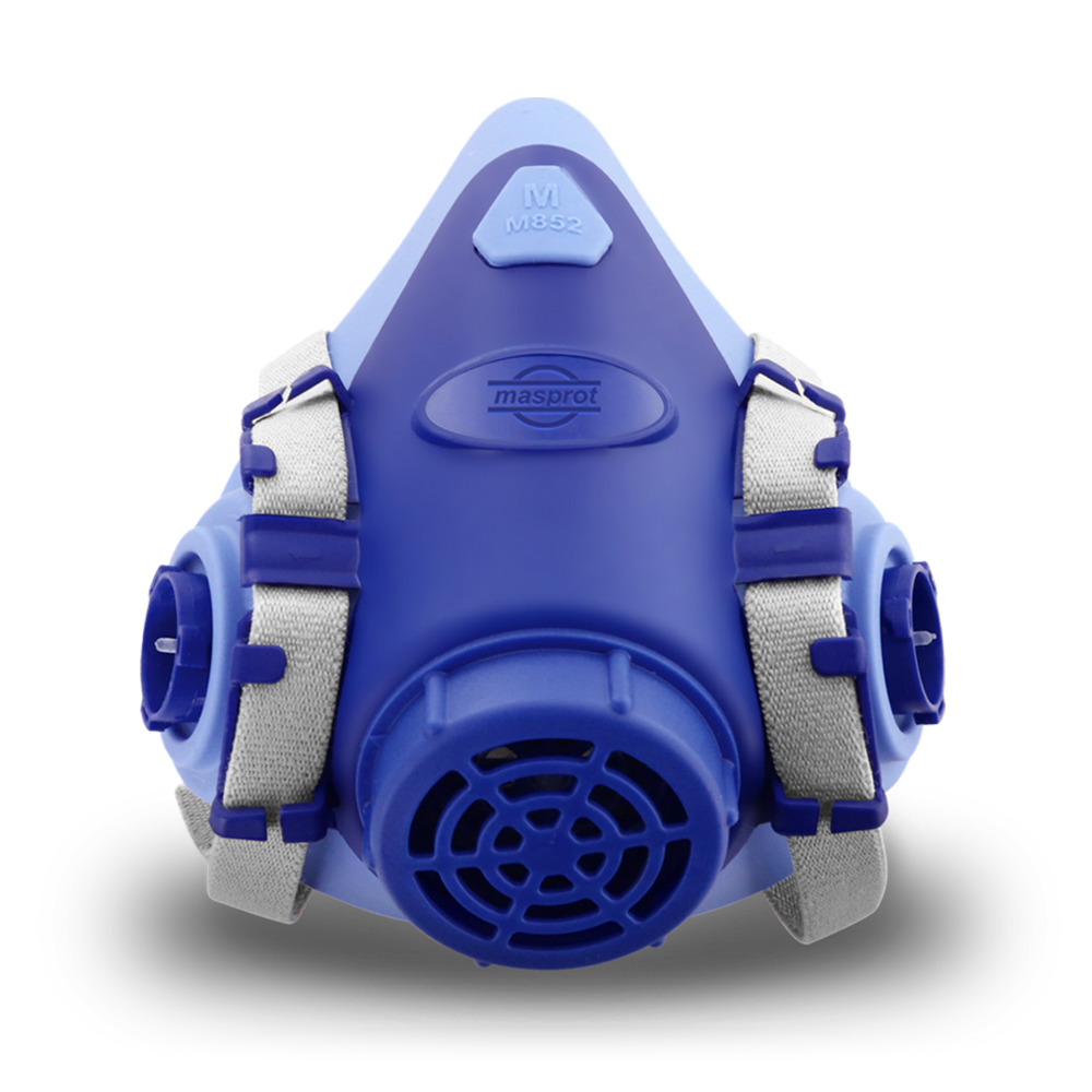 Respirador Masprot M850 medio rostro de silicona reutilizable