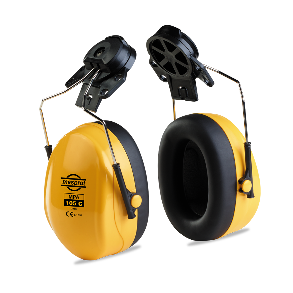 Protector auditivo - Orejera tipo adosable- MPA 105C NRR 29 dB(A)