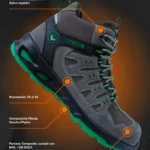 Zapatos de seguridad térmicos LITHIUM LT-504 para frío extremo