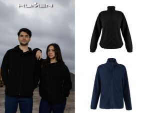 Polerón micropolar hombre Kumen Negro