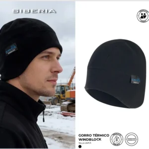 Gorro térmico Windblock cortaviento con membrana impermeable