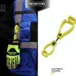 Clip porta guante RESISTOR con fusible anti enganche