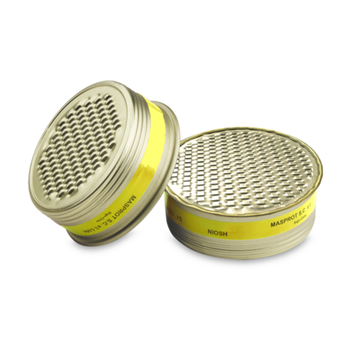 Filtro Metálico MGV2 / GASES ÁCIDOS Y VAPORES ORGÁNICOS
