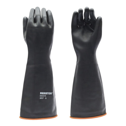 535576-BICOLOR-LISO-45-CMS-1 GUANTE GOMA BICOLOR 18' ISP RESISTOR