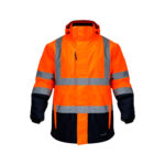 Parka térmica alta visibilidad Therm 360 bicolor Naranja/Azul