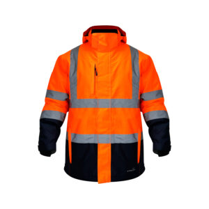Parka térmica alta visibilidad Therm 360 bicolor Naranja/Azul