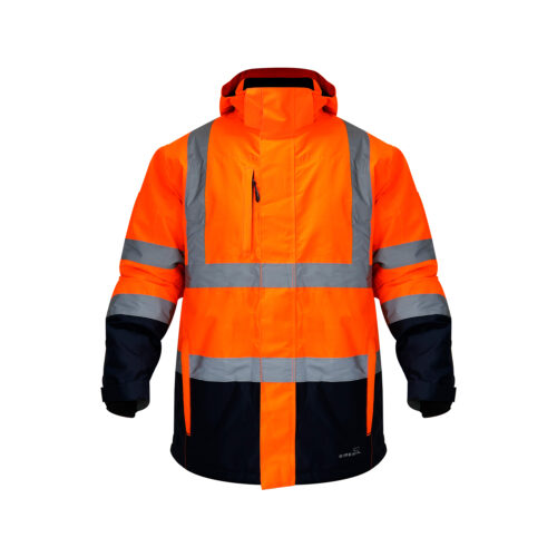 Parka térmica alta visibilidad Therm 360 bicolor Naranja/Azul