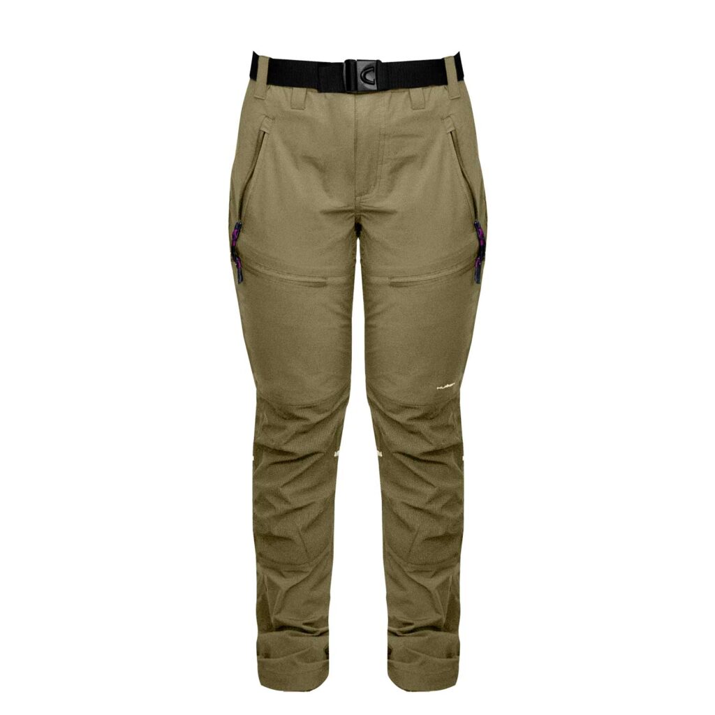 PANTALON MUJER OUTDOOR ANTIACIDO BEIGE KUMEN