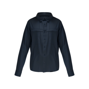 CAMISA OUTDOOR ANTIACIDA AZUL KUMEN