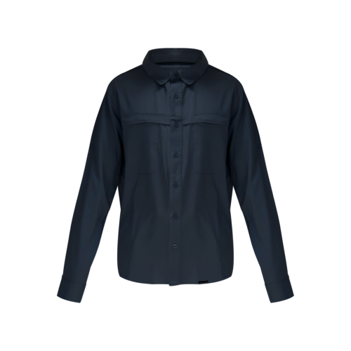 CAMISA OUTDOOR ANTIACIDA AZUL KUMEN