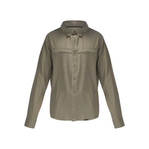 CAMISA OUTDOOR ANTIACIDA BEIGE KUMEN