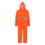 TRAJE SEALTOP PU/PVC HI-VIS NARANJA SIBERIA