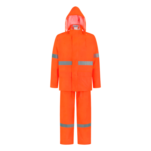 TRAJE SEALTOP PU/PVC HI-VIS NARANJA SIBERIA