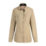 BLUSA OUTDOOR ANTIACIDA BEIGE KUMEN