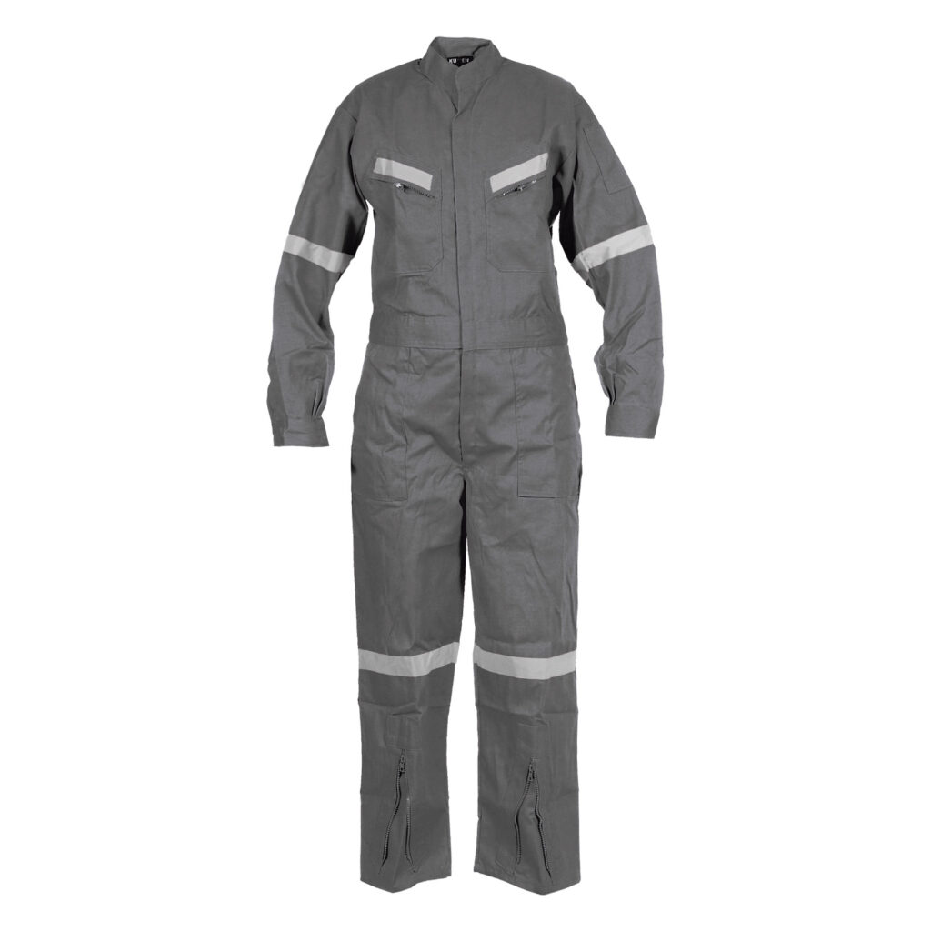 BUZO PILOTO CON REFLECTANTE GRIS KUMEN