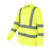 POLERA PIQUE HI VIS MANGA LARGA AMARILLO KUMEN