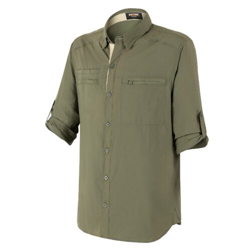 CAMISA OUTDOOR VERDE OLIVA KUMEN