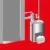 Silicona Sellador Para Alta Temperatura 300º Roja 310 Ml HT 300