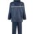 Traje impermeable para lluvia Traffic T18 azul | Chaqueta y pantalón