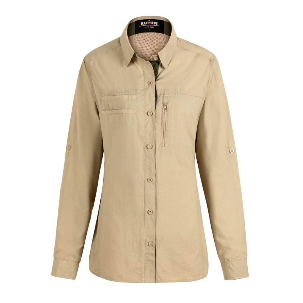 BLUSA OUTDOOR BEIGE KUMEN