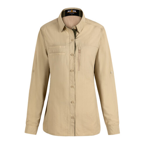 BLUSA OUTDOOR BEIGE KUMEN