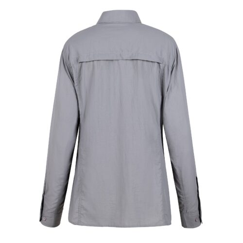 BLUSA OUTDOOR GRIS KUMEN
