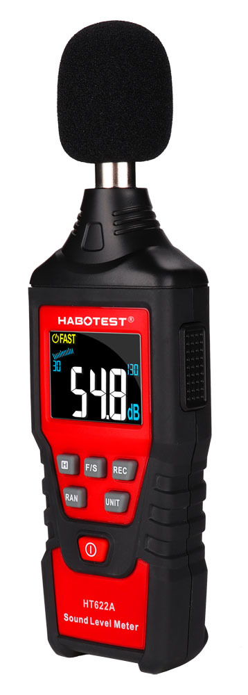 HT622A-4 Sonómetro digital portátil HABOTEST HT622A para medir ruido ambiental