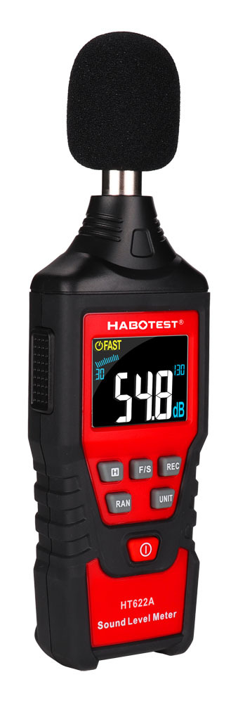 HT622A-5 Sonómetro digital portátil HABOTEST HT622A para medir ruido ambiental