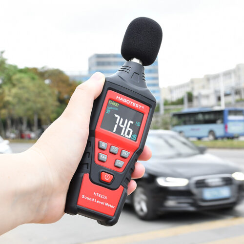 HT622A-6 Sonómetro digital portátil HABOTEST HT622A para medir ruido ambiental