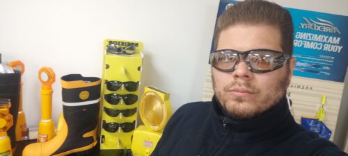 Lente de seguridad sellado antiempañante Resistor Lido ISP