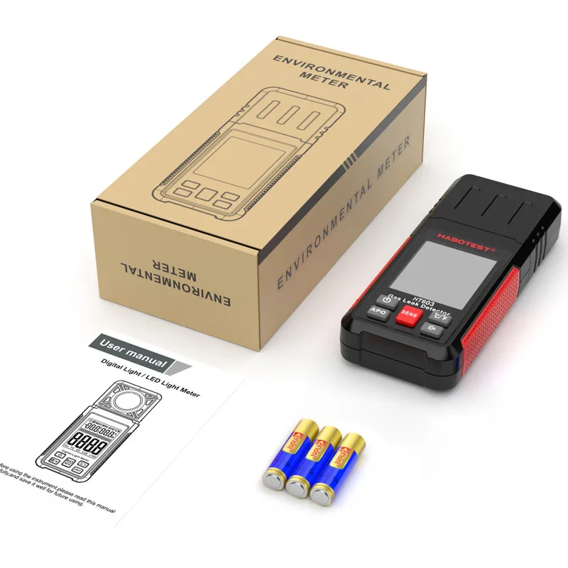 Luxómetro digital portátil HABOTEST HT603 para medir iluminación