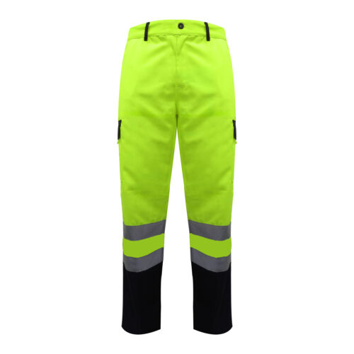 PANTALÓN CARGO ALTA VISIBILIDAD BICOLOR AMARILLO KUMEN