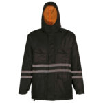Parka térmica Negra  Therm 6000 Siberia certificada hasta -45°C