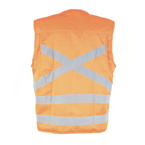 CHALECO GEOLOGO 360° GABARDINA NARANJO