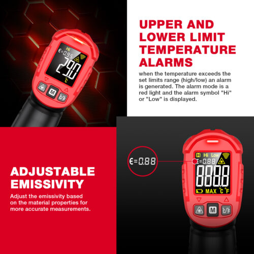 HT641A-A+-B-B+主图详情_13 Termómetro infrarrojo industrial HABOTEST HT641B hasta 600 °C