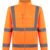 813494-MICROPOLAR_NARANJO_FLUOR_naranjo-1 POLERÓN MICROPOLAR FLUOR CINTA REFLECTANTE NARANJO KUMEN