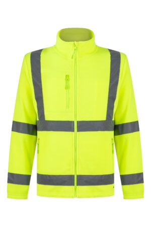 813497-MICROPOLAR_AMARILLO_FLUOR_Amarillo-1 POLERÓN MICROPOLAR FLUOR CINTA REFLECTANTE AMARILLO