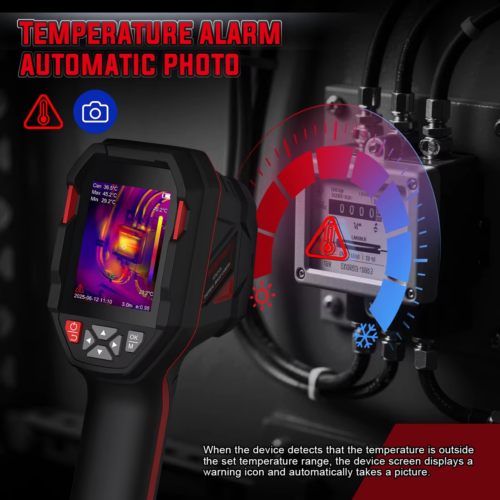94c9fa91-3f91-4ea2-b4f5-01ce08bb121b Cámara térmica infrarroja HABOTEST HT821A para diagnóstico industrial