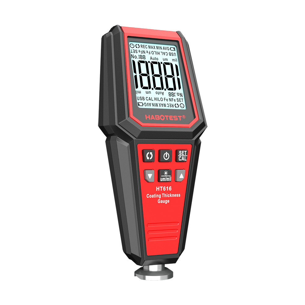 Medidor de espesor de pintura y recubrimientos HABOTEST HT616