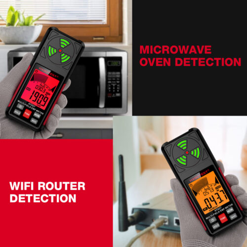 Medidor de campos electromagnéticos HABOTEST HT627 EMF 3 en 1
