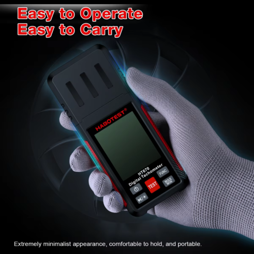 f598dc69-473d-4a18-ac1e-82c85ad9efac Tacómetro digital láser HABOTEST HT670 para medir RPM sin contacto