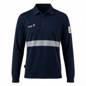1108539-POLERA-FR370-1-HOMBRE Polera ignífuga hombre para arco eléctrico Nomax FR370