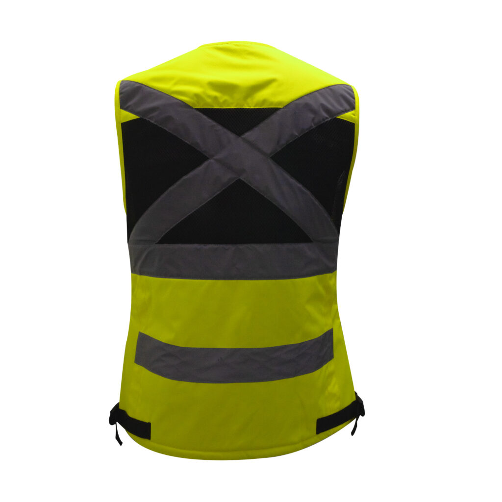 Chaleco geólogo Minero mujer alta visibilidad GeoPlus Kumen Amarillo