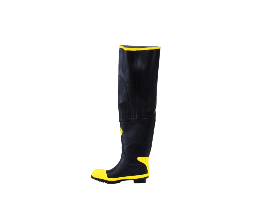 Bota de Agua de Seguridad Caña Alta con Punta de Acero TO-902